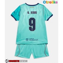 Otroške Nogometnih dresov Barcelona Gabriel Jesus #9 Tretji 2026-27 Kratki rokavi (+ hlače)